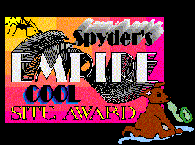 Spyder's Empire Cool Site Award