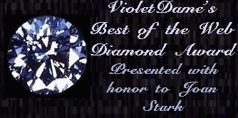 Violet Dame's Web Diamond Award